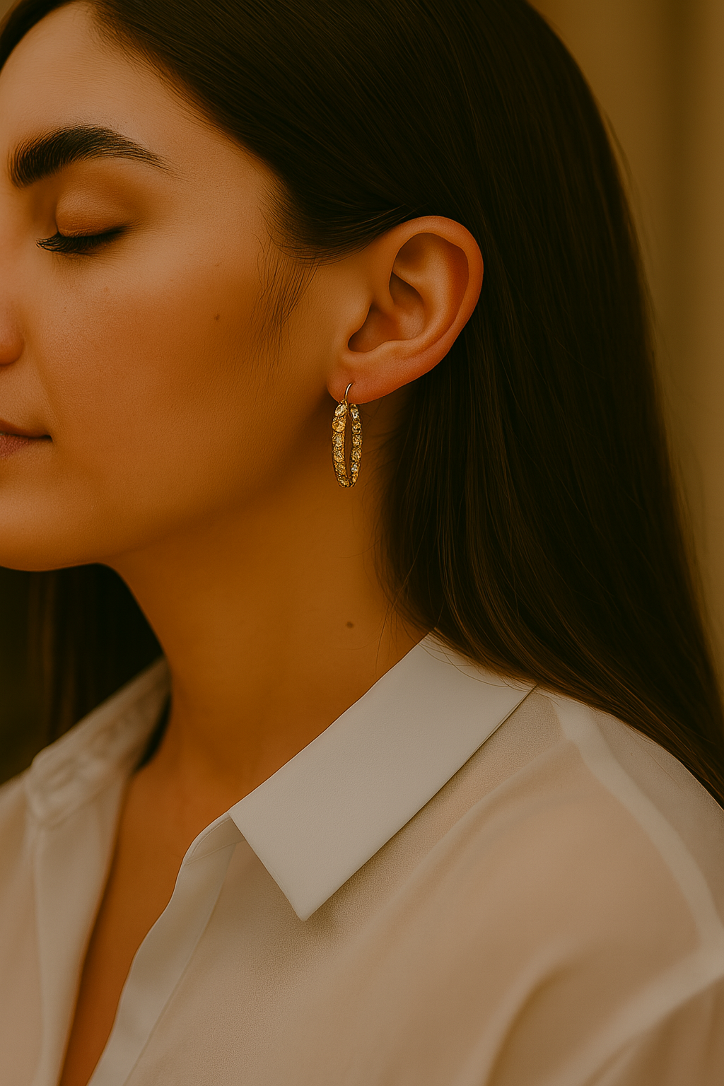 4.80 Carat Genuine Citrine .925 Sterling Silver Earrings