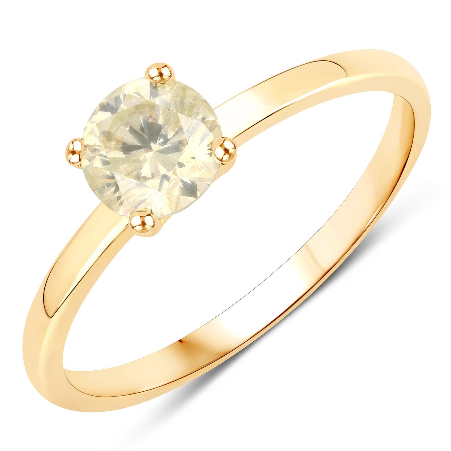 0.69 Carat Genuine LB Diamond 14K Yellow Gold Ring - Rings - r29010lcd69 - 14ky - gallery - image - Omni Jewelcrafters