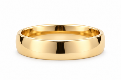 10K Yellow Gold 5mm Wedding Band Ring