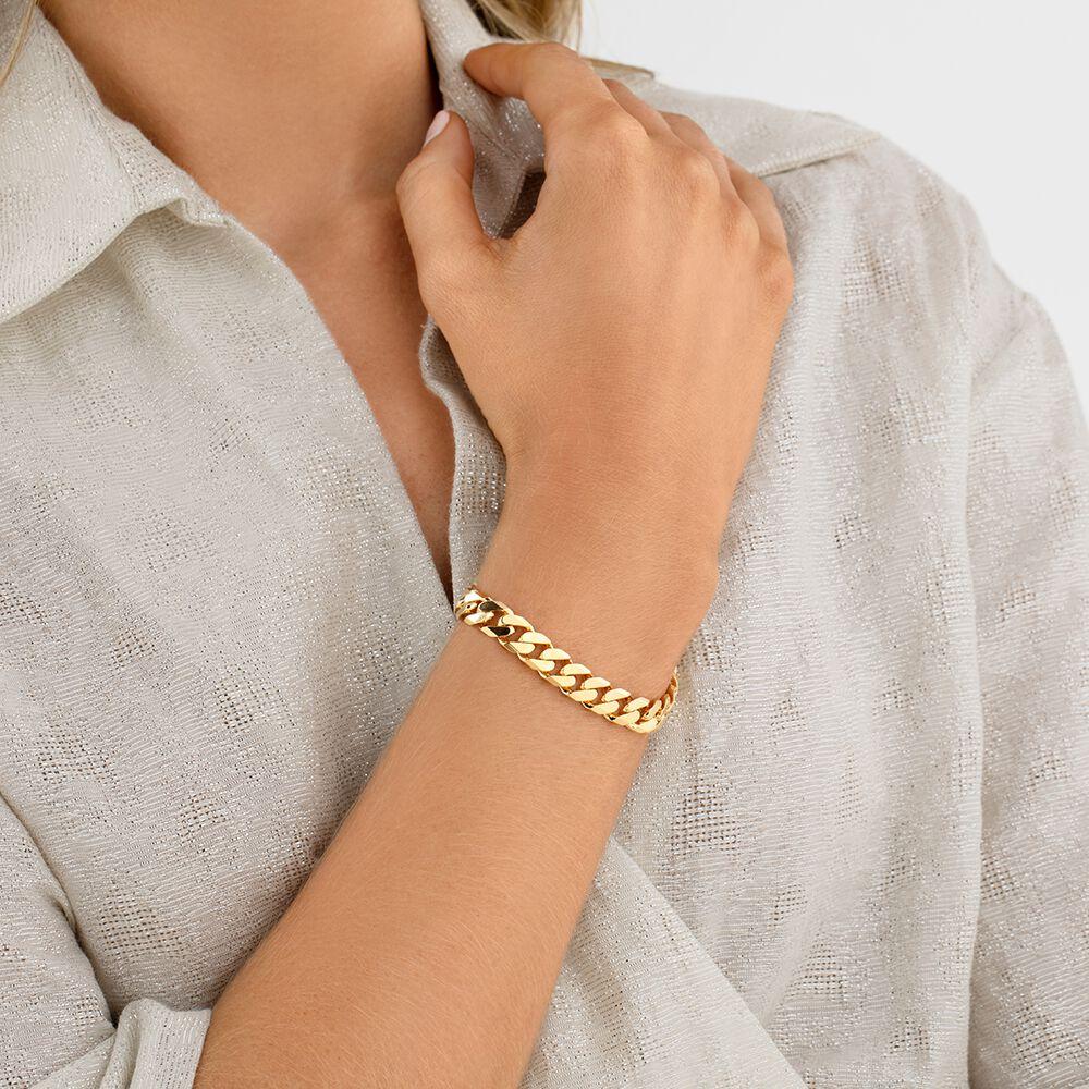 Men's 10K Yellow Gold Cuban Link Bracelet – 5.11g