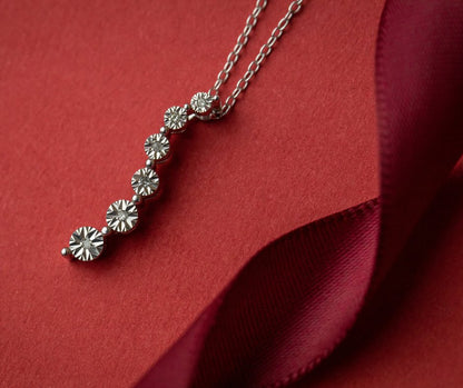 #5 - Eternal Love Diamond Necklace - Necklaces - #5 - Eternal Love Diamond Necklace - Omni Jewelcrafters