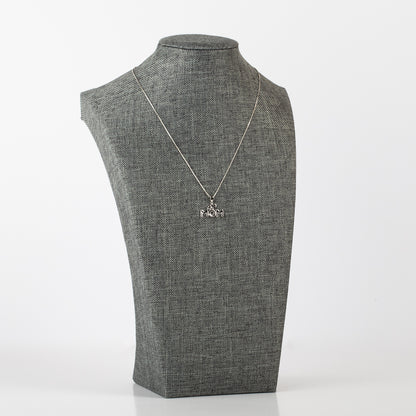 Mom Sterling Silver Pendant ( Chain not Included )