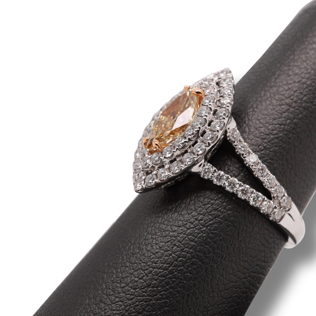 Marquise Cut Diamond Ring