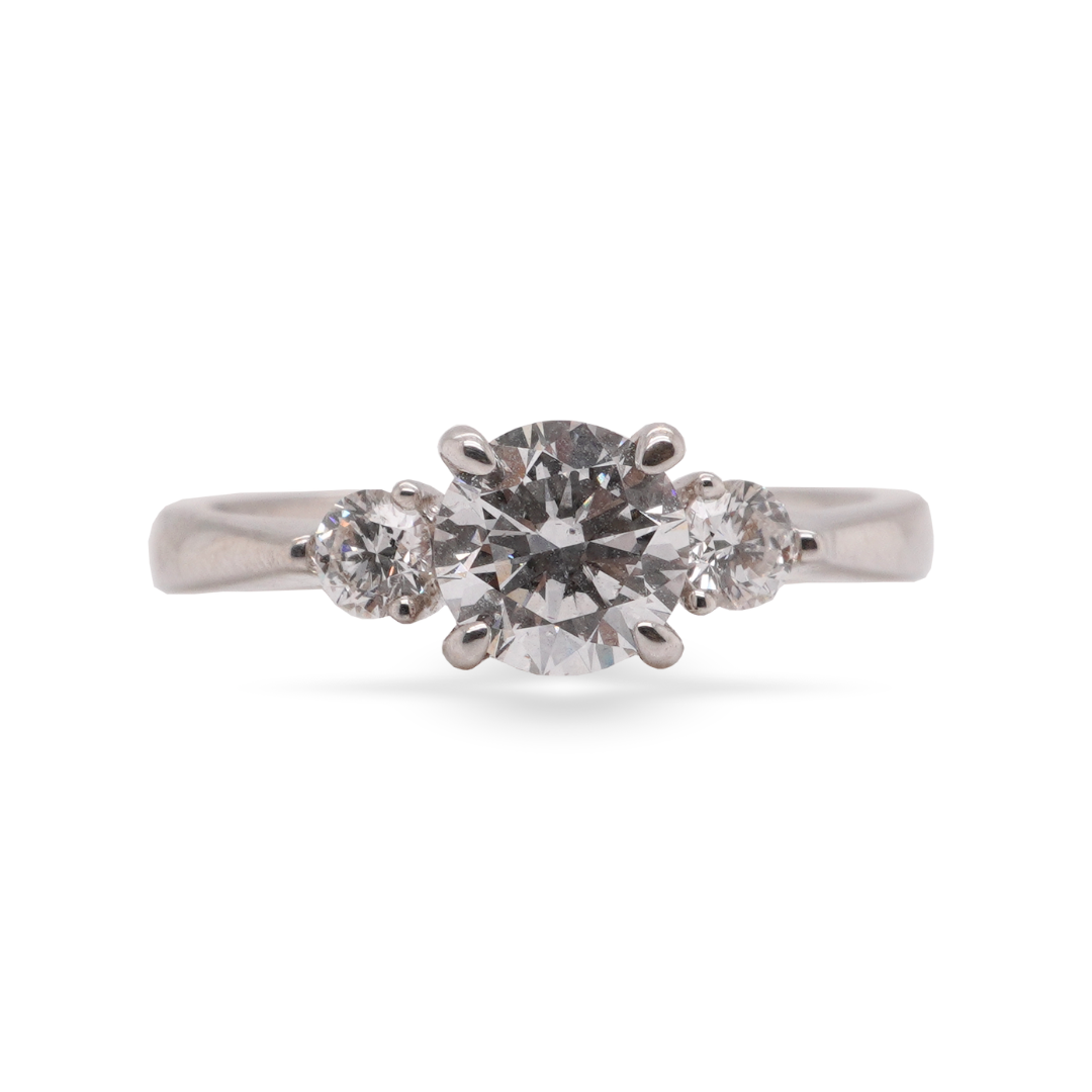 Three-Stone Design Lab Grown Diamond Ring