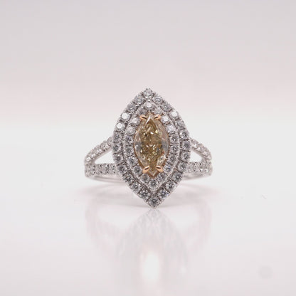 Marquise Cut Diamond Ring